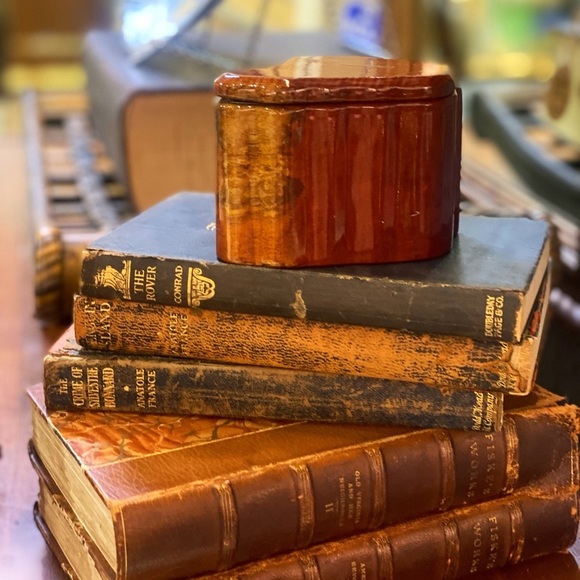 Genuine mahogany made in Barbados jewelry box